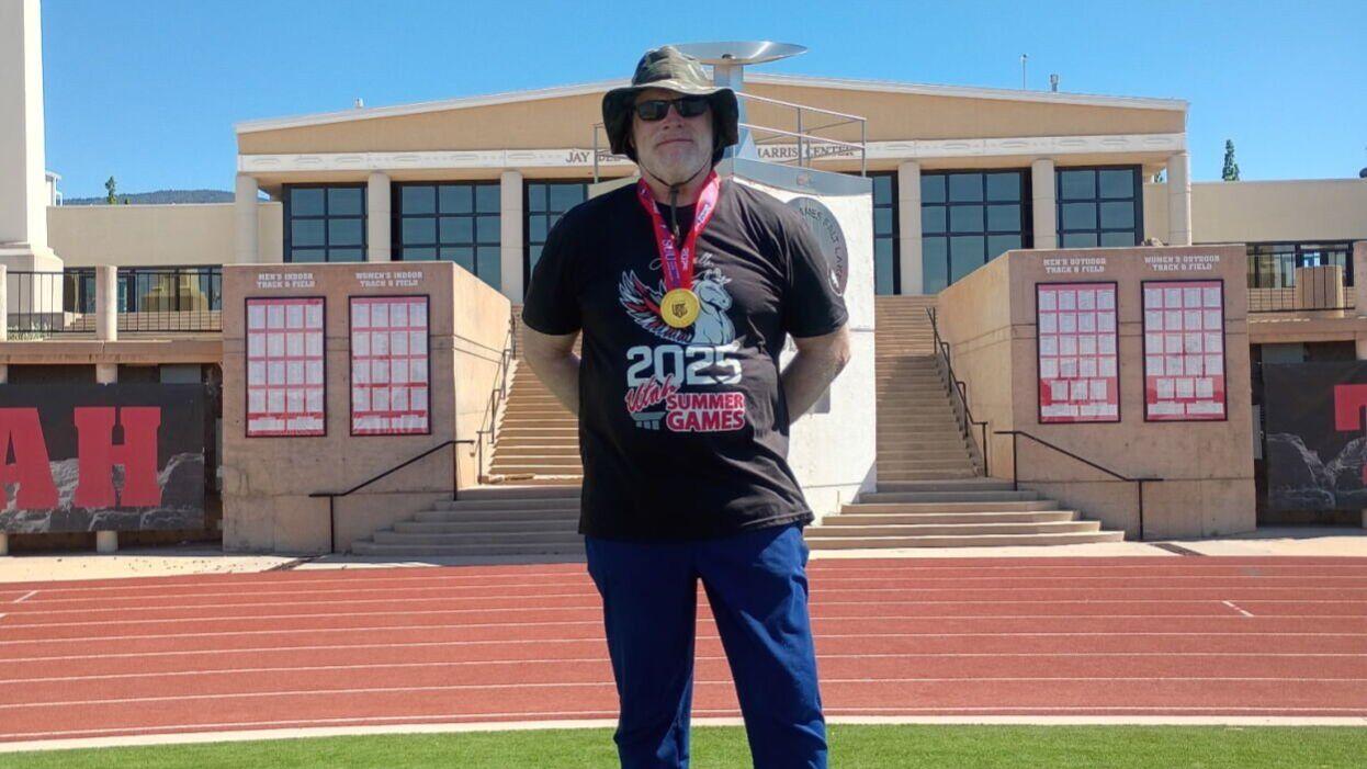 Local coach wins gold at Utah Summer Games after decades-long journey